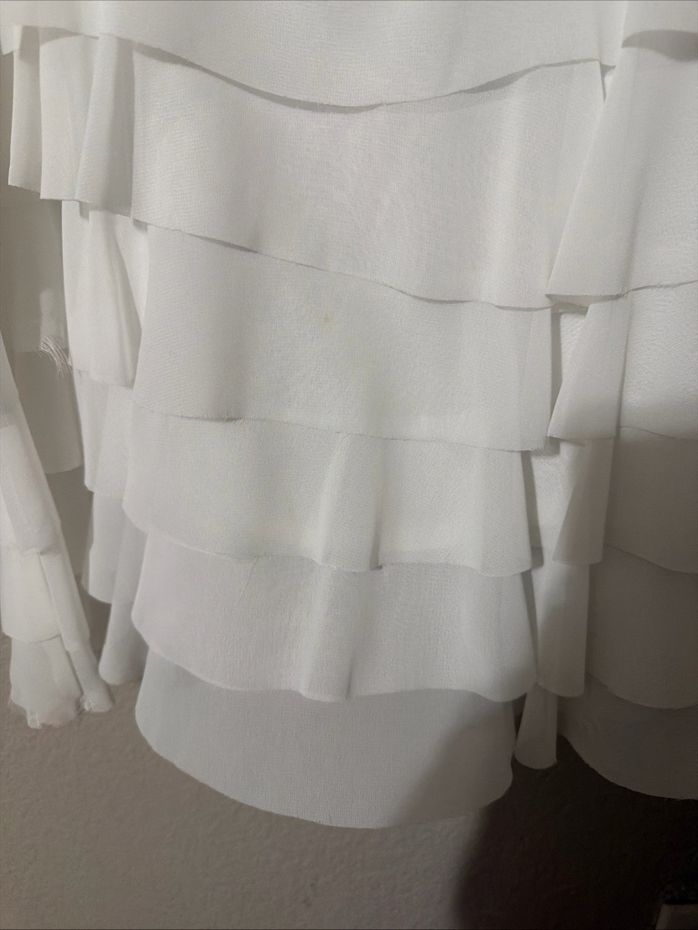 H&M White Layered Ruffle Camisole - Picture 5 of 5